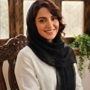 شال مشکی حریر ابریشم وارداتی