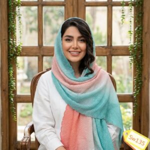 شال پلیسه حاشیه شاین شنی وارداتی