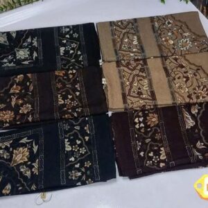 روسری طرح دار ویژه مجلسی وارداتی
